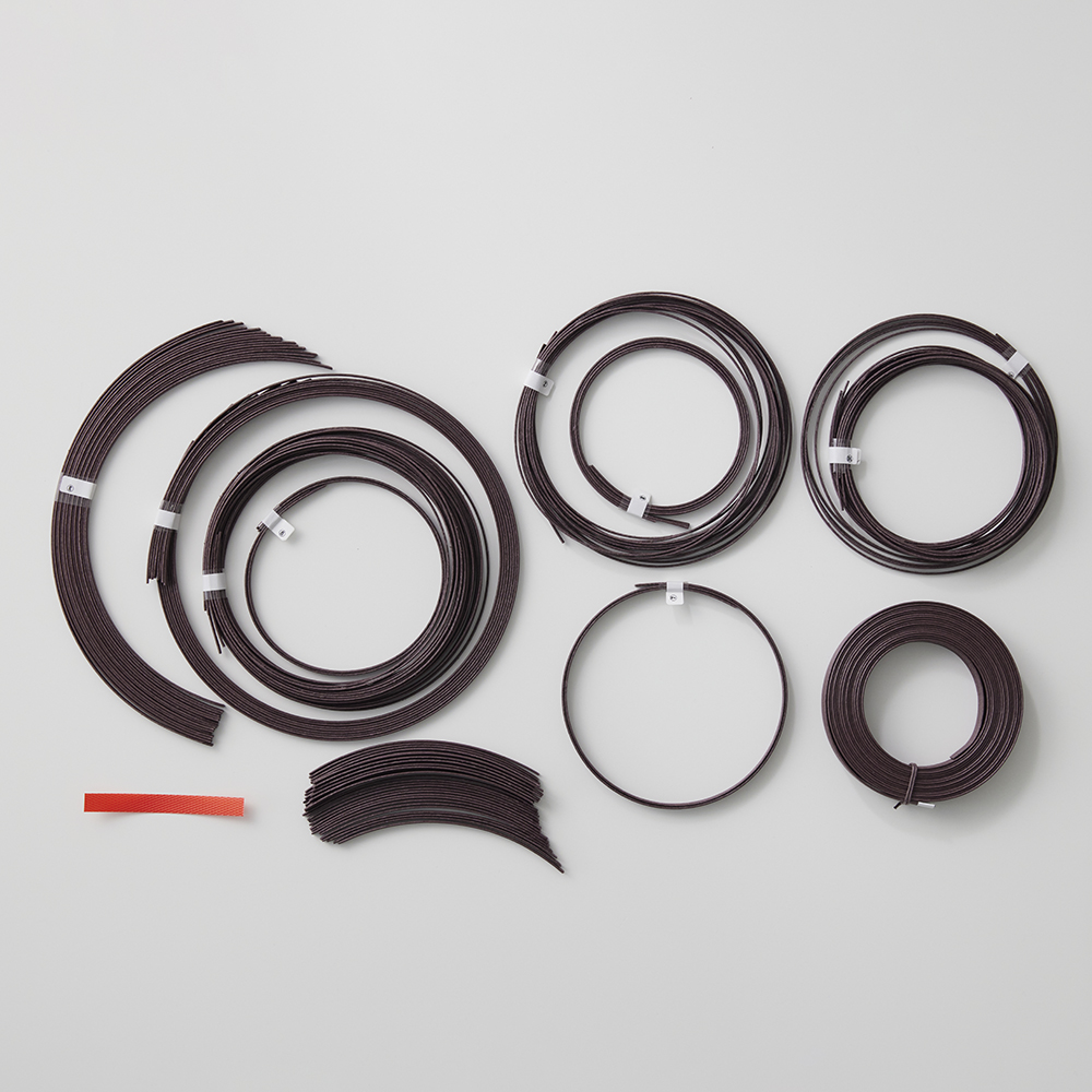 紙バンドで作る フランス・ペリゴール地方のかご