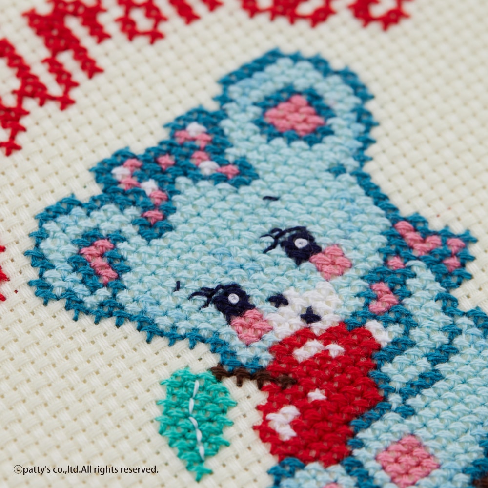 SWIMMERクロスステッチキット ハグリー