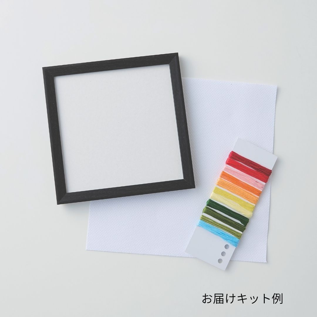 彩葉 季節を彩るクロスステッチ 小鳥と赤い実