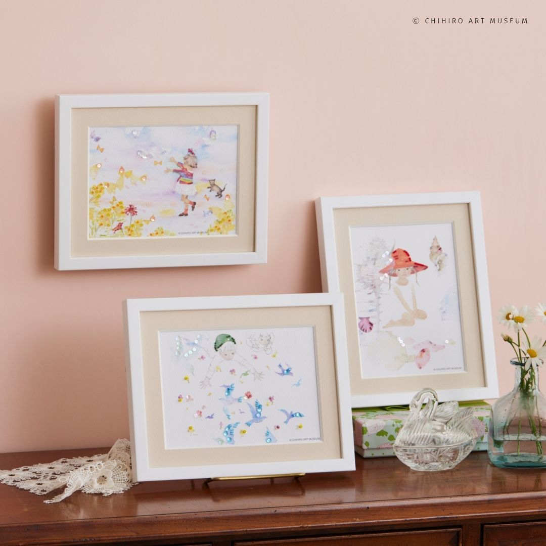 ビーズデコール専用額(ホワイト)