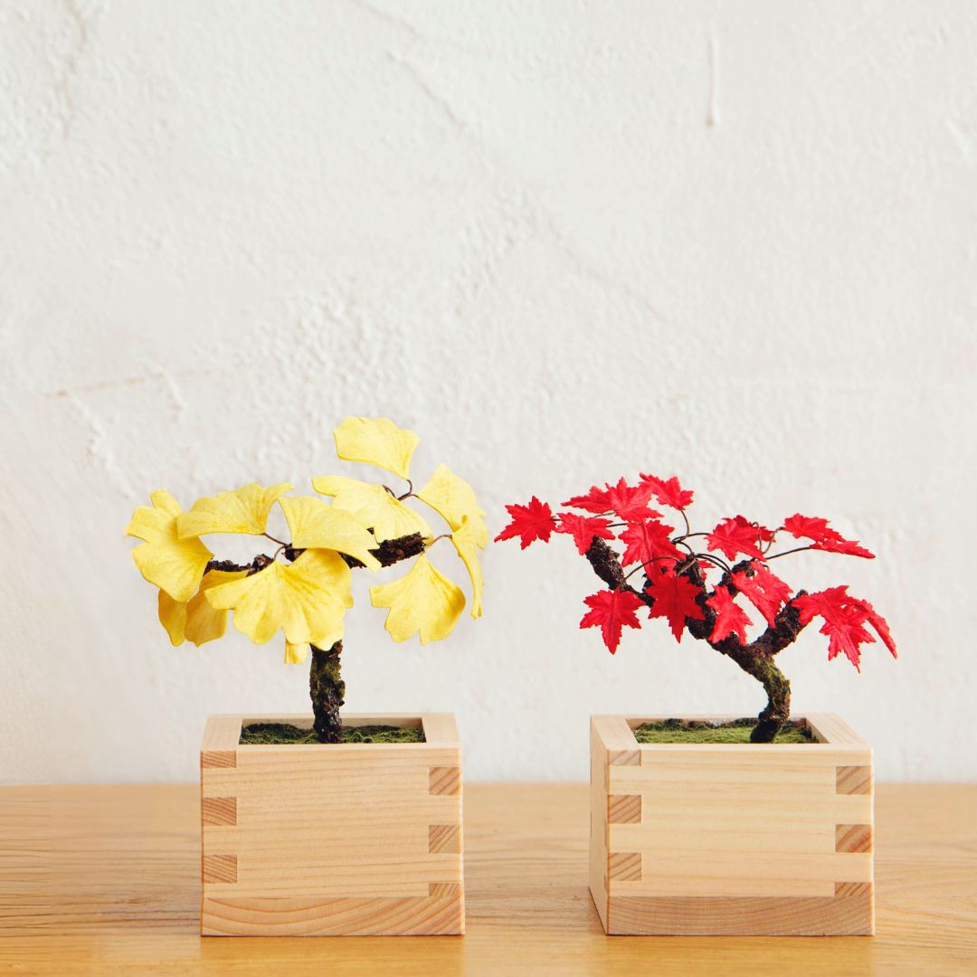 和紙盆栽キット 十二の季 銀杏