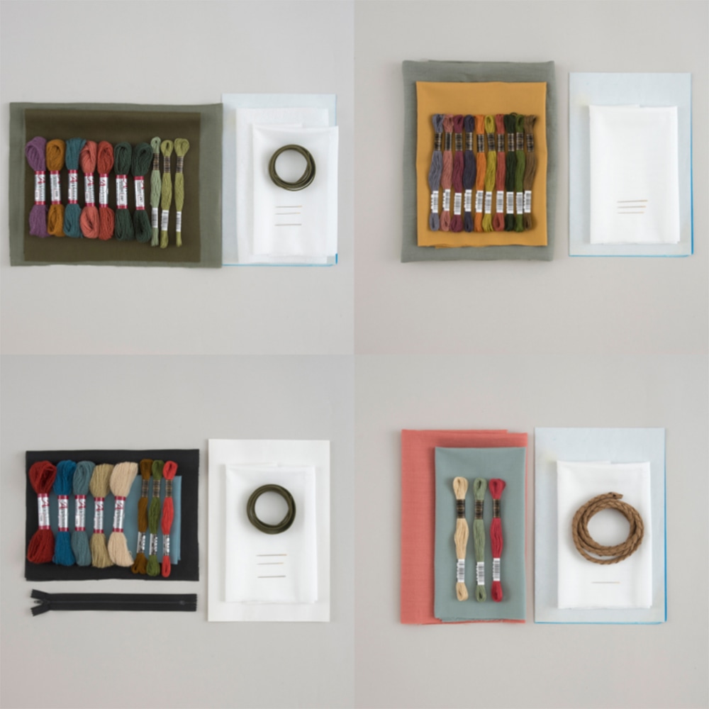 マカベアリスさんの植物刺しゅう おまとめセット