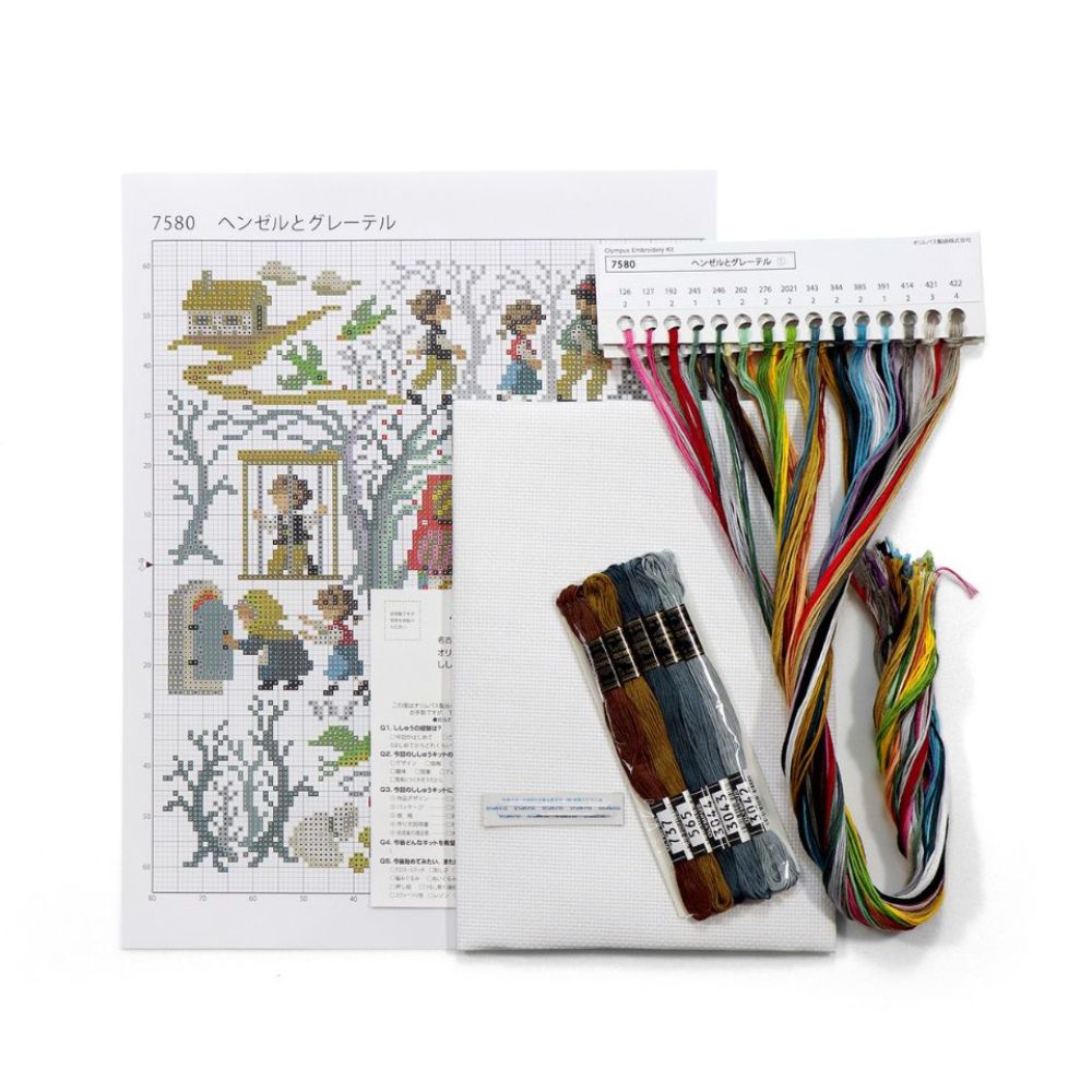 クロスステッチキット Nostalgic Story「ヘンゼルとグレーテル」