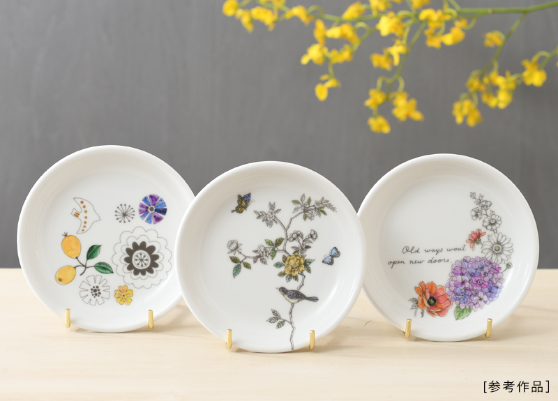 オーブンアートカラーズ スターターキット(フラワーズ・プチプレート)