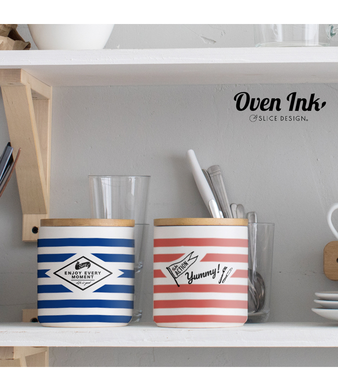 ミックスストライプ(ブルー) A4