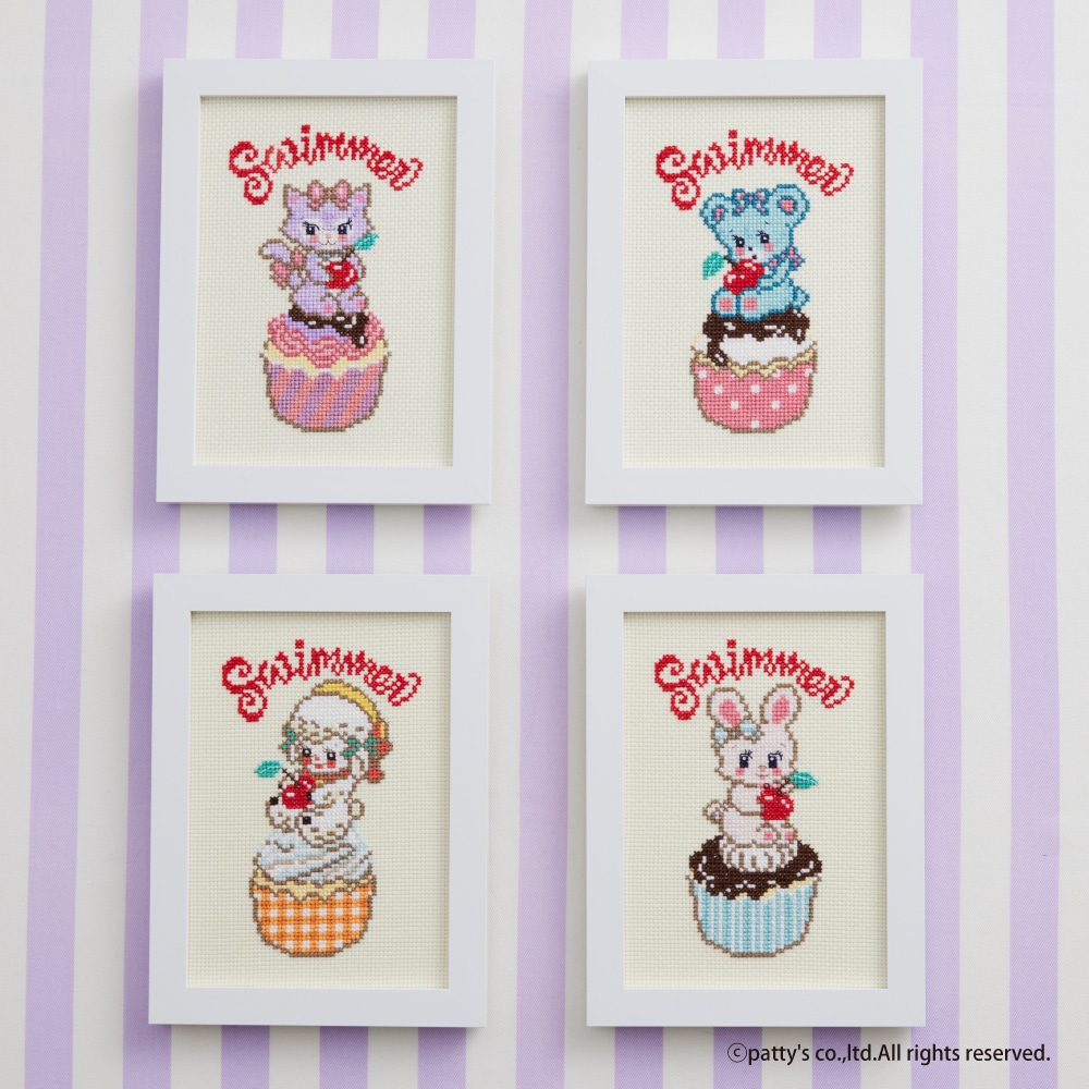 SWIMMERクロスステッチキット キャミー