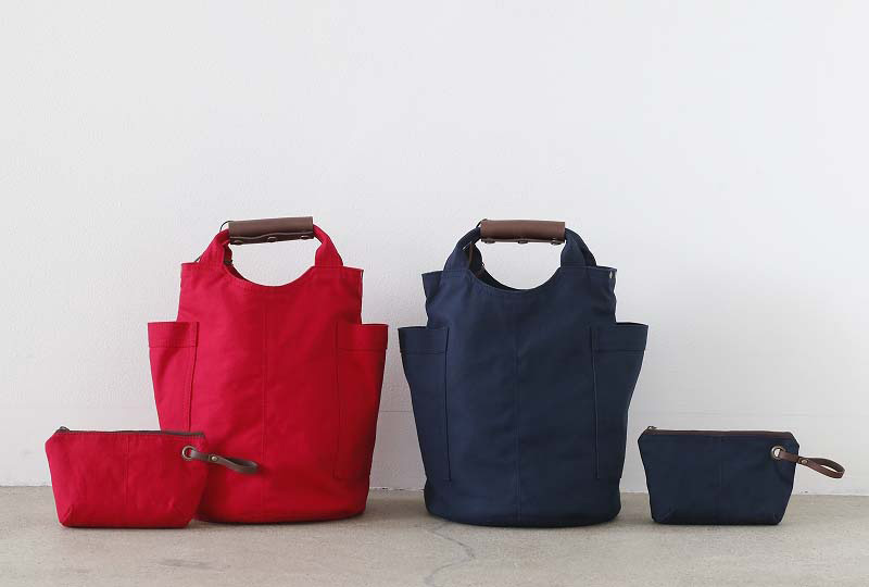 シンプルで機能的 毎日持ちたい帆布のバッグ