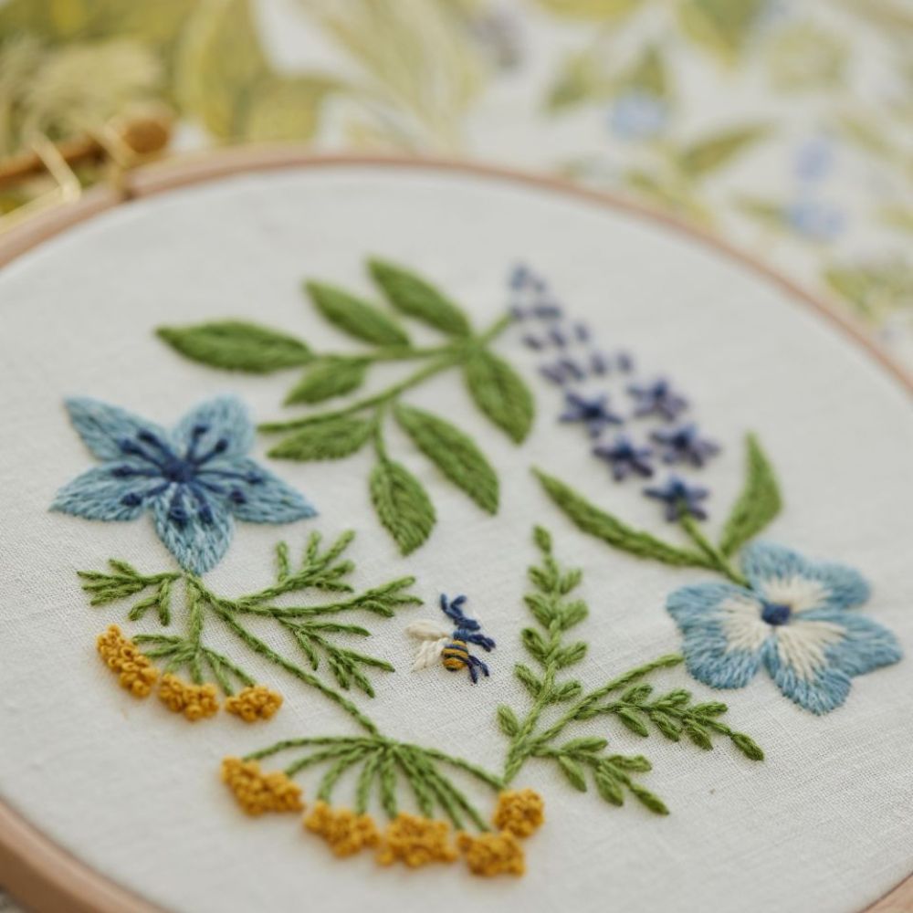 マカベアリスさんのウール刺繍 Peaceful scenery 穏やかな風景 4種おまとめセット