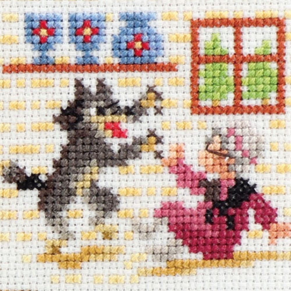 クロスステッチキット Nostalgic Story「赤ずきん」