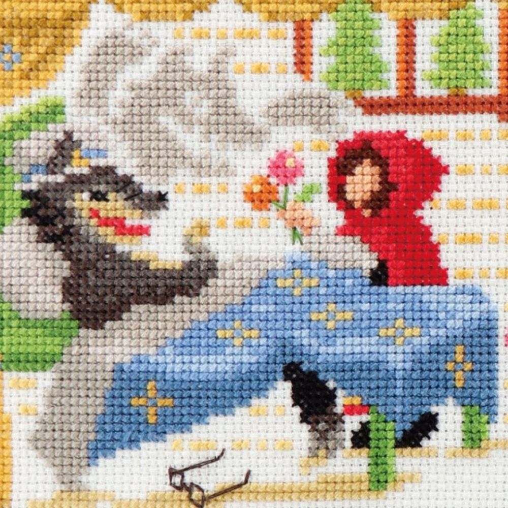 クロスステッチキット Nostalgic Story「赤ずきん」