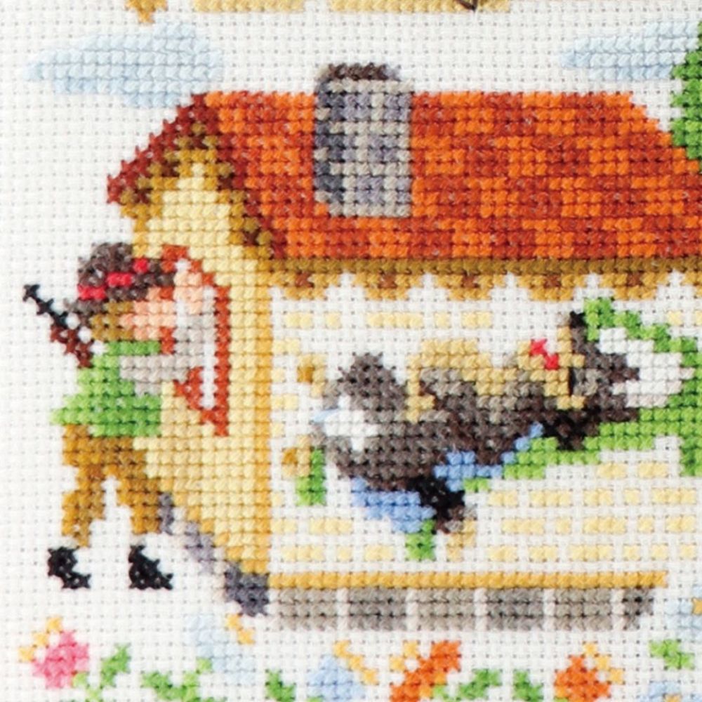 クロスステッチキット Nostalgic Story「赤ずきん」