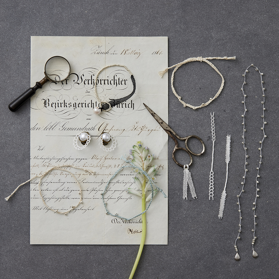 ボビンレースの布小物 トーションレースレッスン