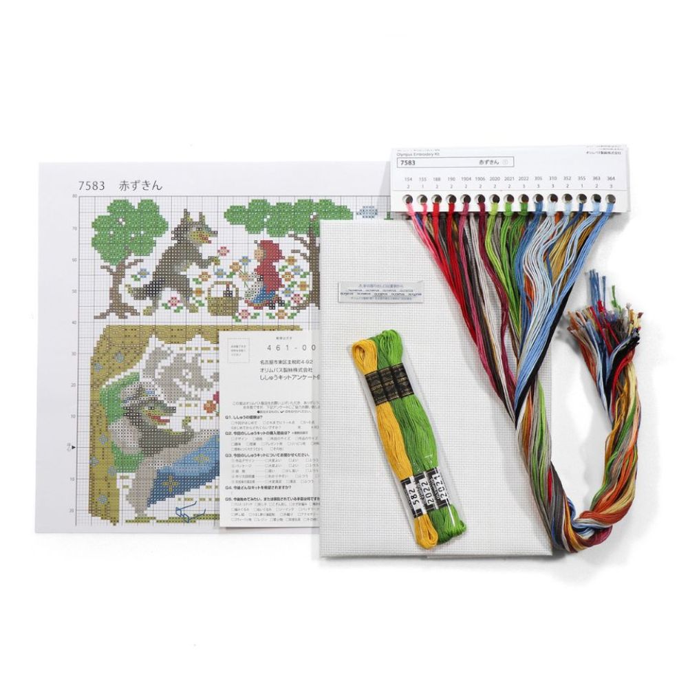 クロスステッチキット Nostalgic Story「赤ずきん」