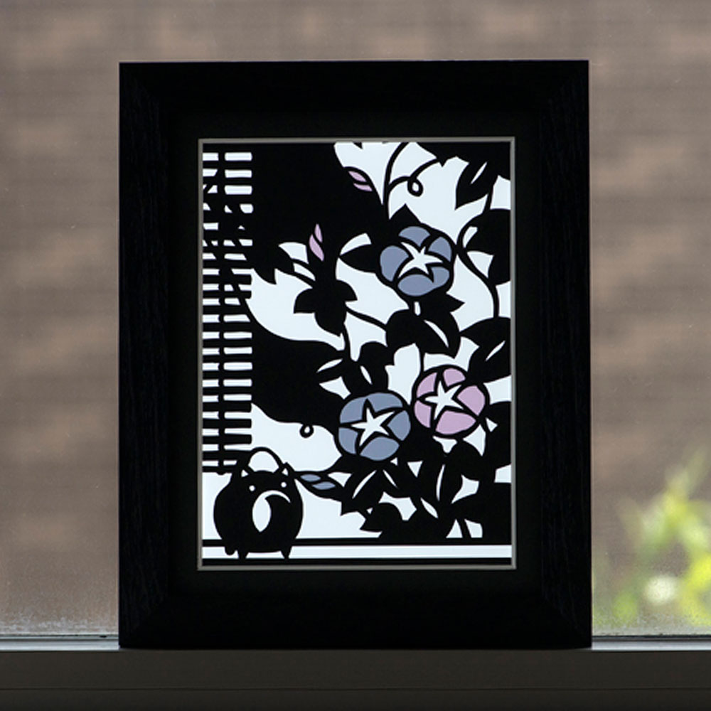 【シルエットアート】歳時記・あさがお キット