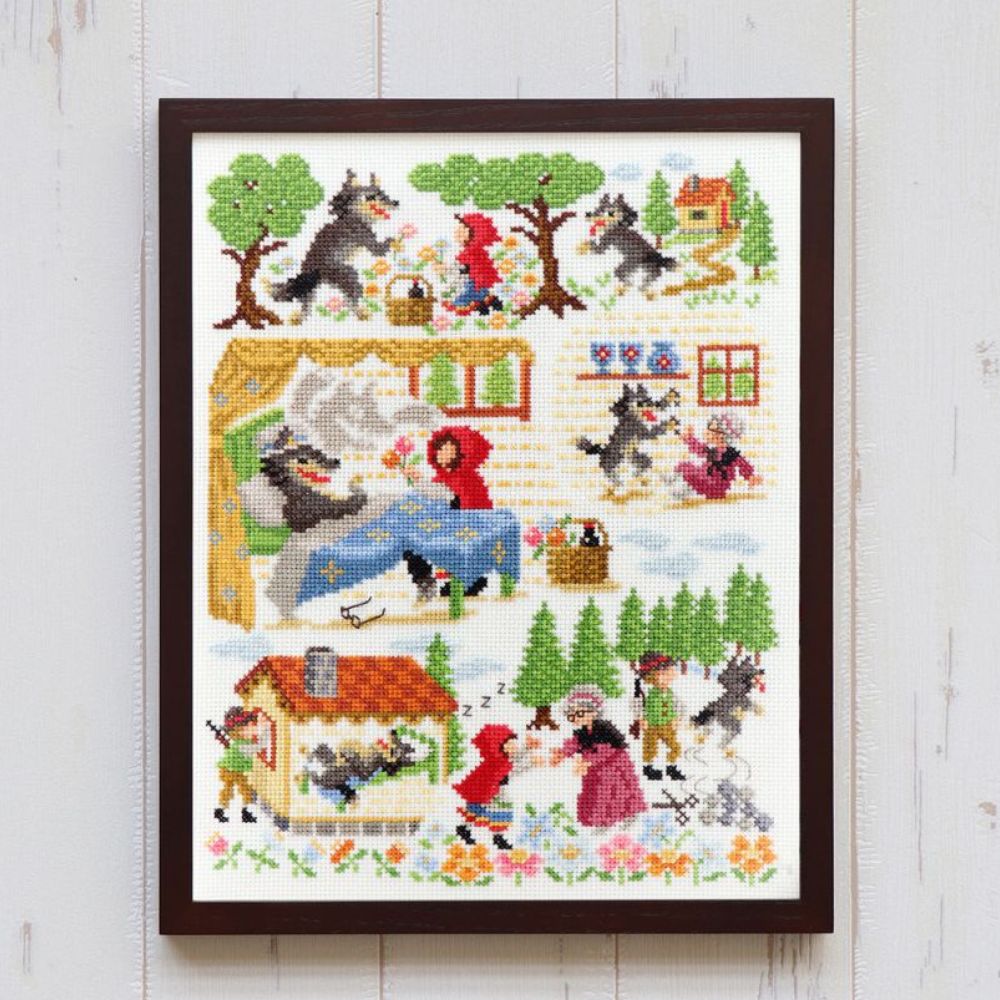 クロスステッチキット Nostalgic Story「赤ずきん」