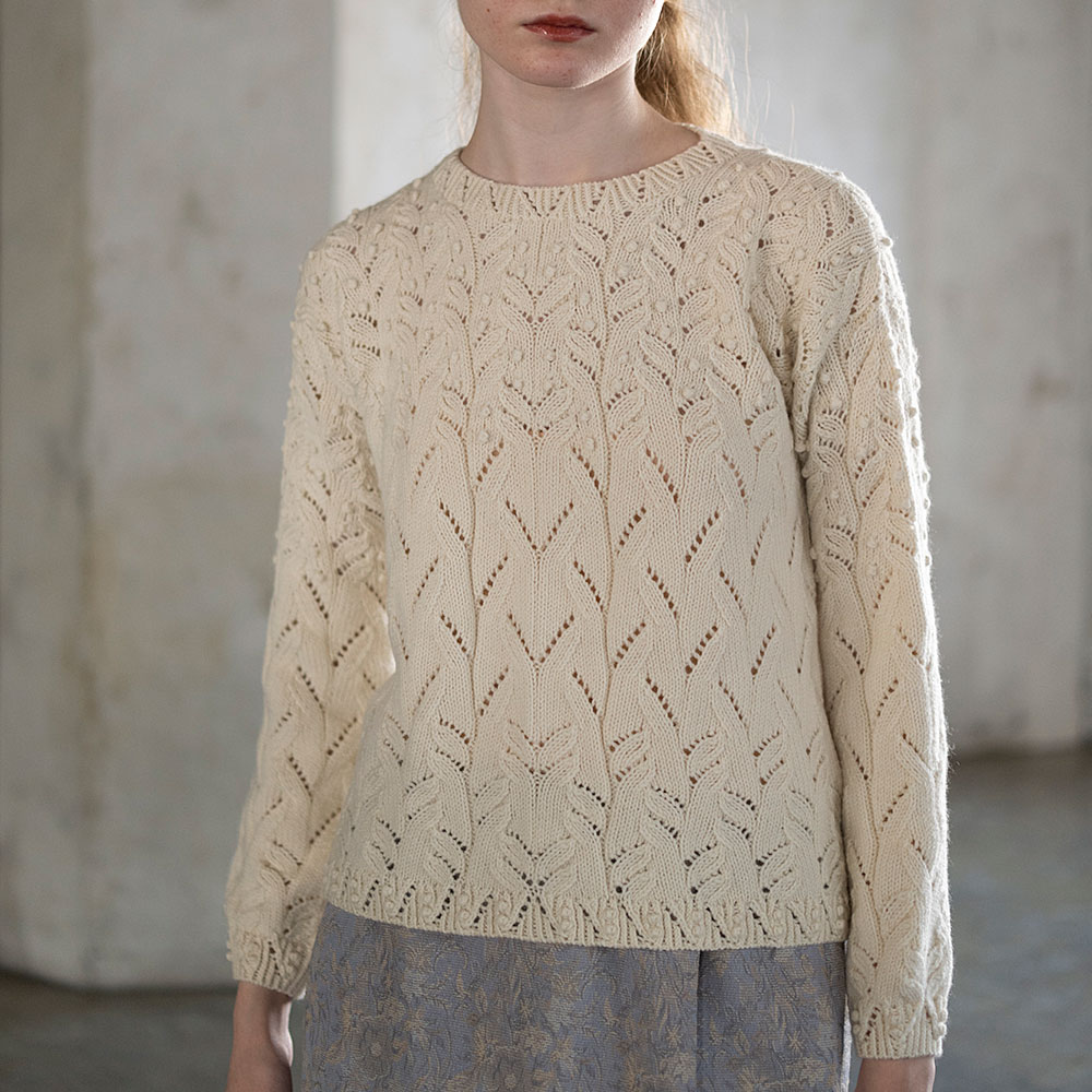 〈糸セット〉大人のボッブルプルオーバー