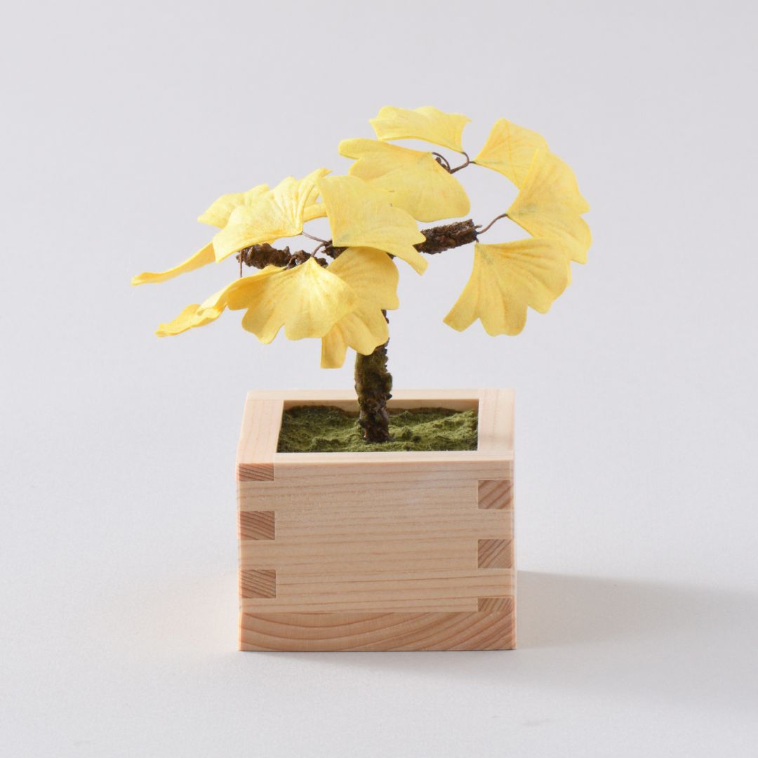 和紙盆栽キット 十二の季 銀杏