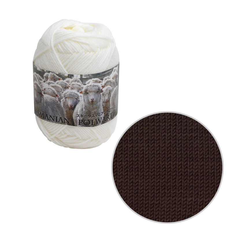 スキータスマニアンポロワース（7022）茶色