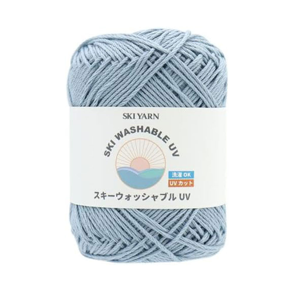 スキーウォッシャブルUV（5206）水色