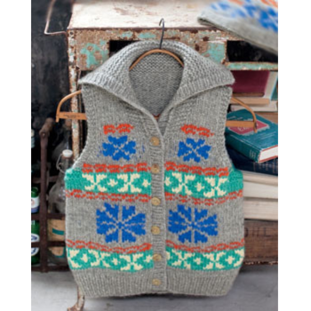 幾何学模様のベスト