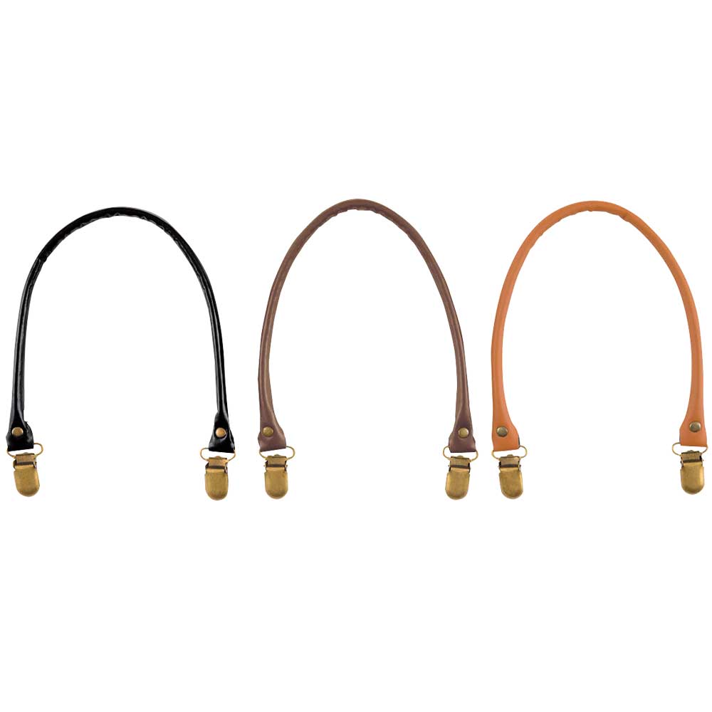 サスペンダー式レザーハンドル3色セット