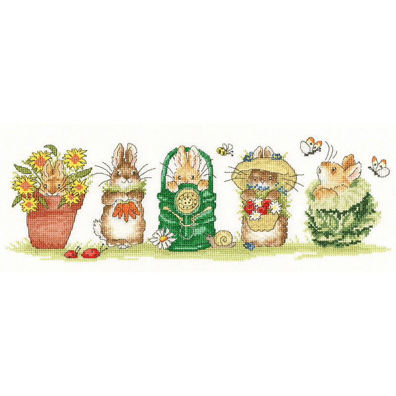 クロスステッチキット「ガーデンヘルパー」