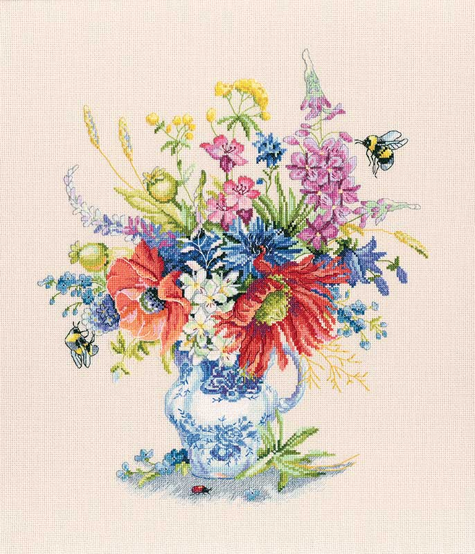 クロスステッチキット「サマーブーケ」
