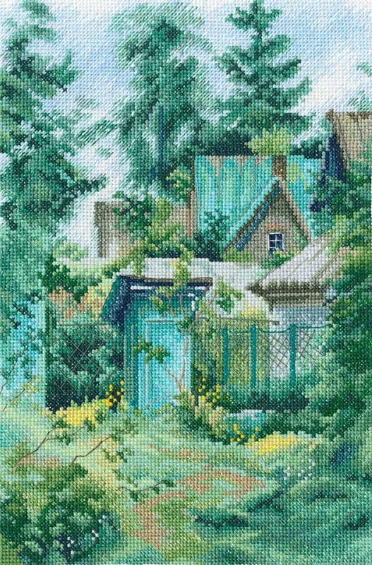 クロスステッチキット「オールドカントリーハウス」