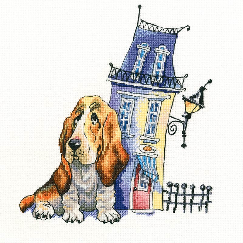 クロスステッチキット「ホーム＆フレンド」