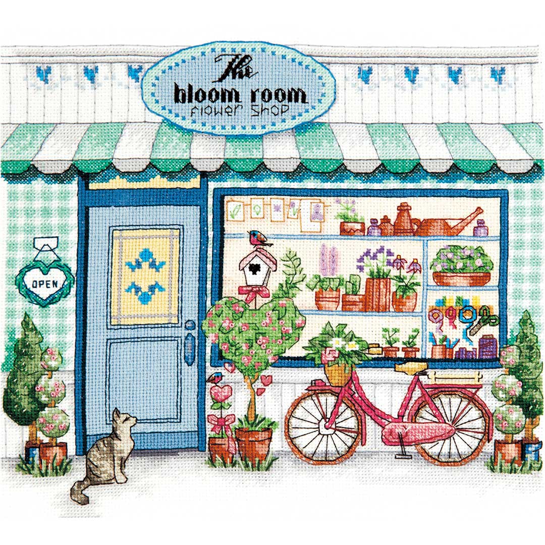クロスステッチキット「フラワーヘブン」