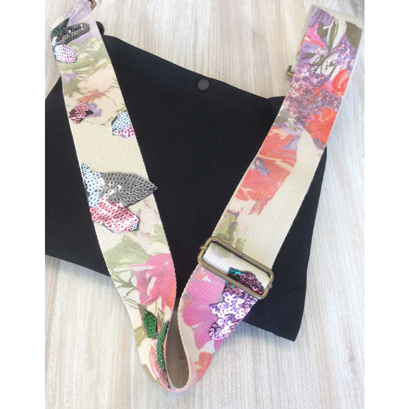 てのこと　スパンコール柄のショルダーベルト　〈ファッショナブル・キット〉