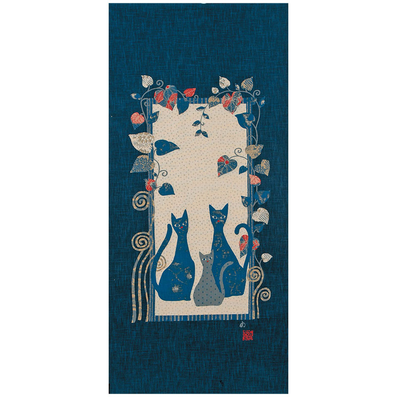 和調パネル[おすまし猫]