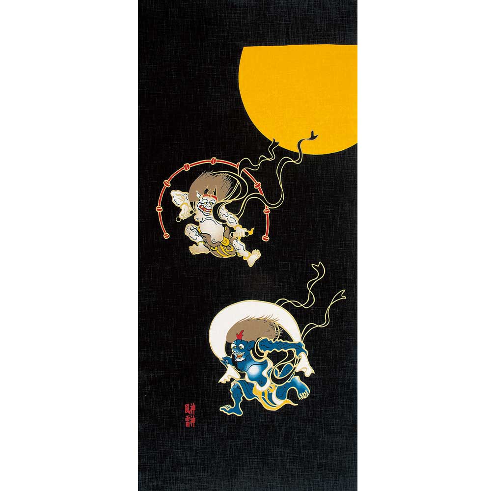 和調パネル［風神雷神］