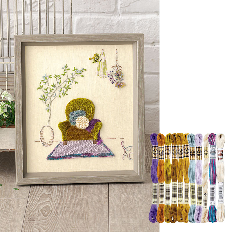 ソファーのある風景 糸セット