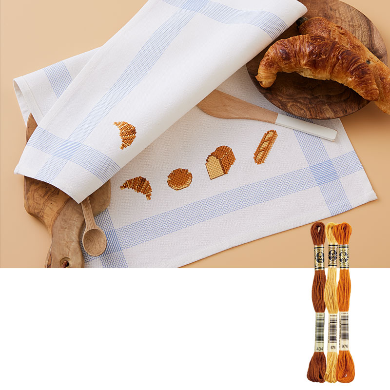 クロスステッチのパン屋さん 糸セット