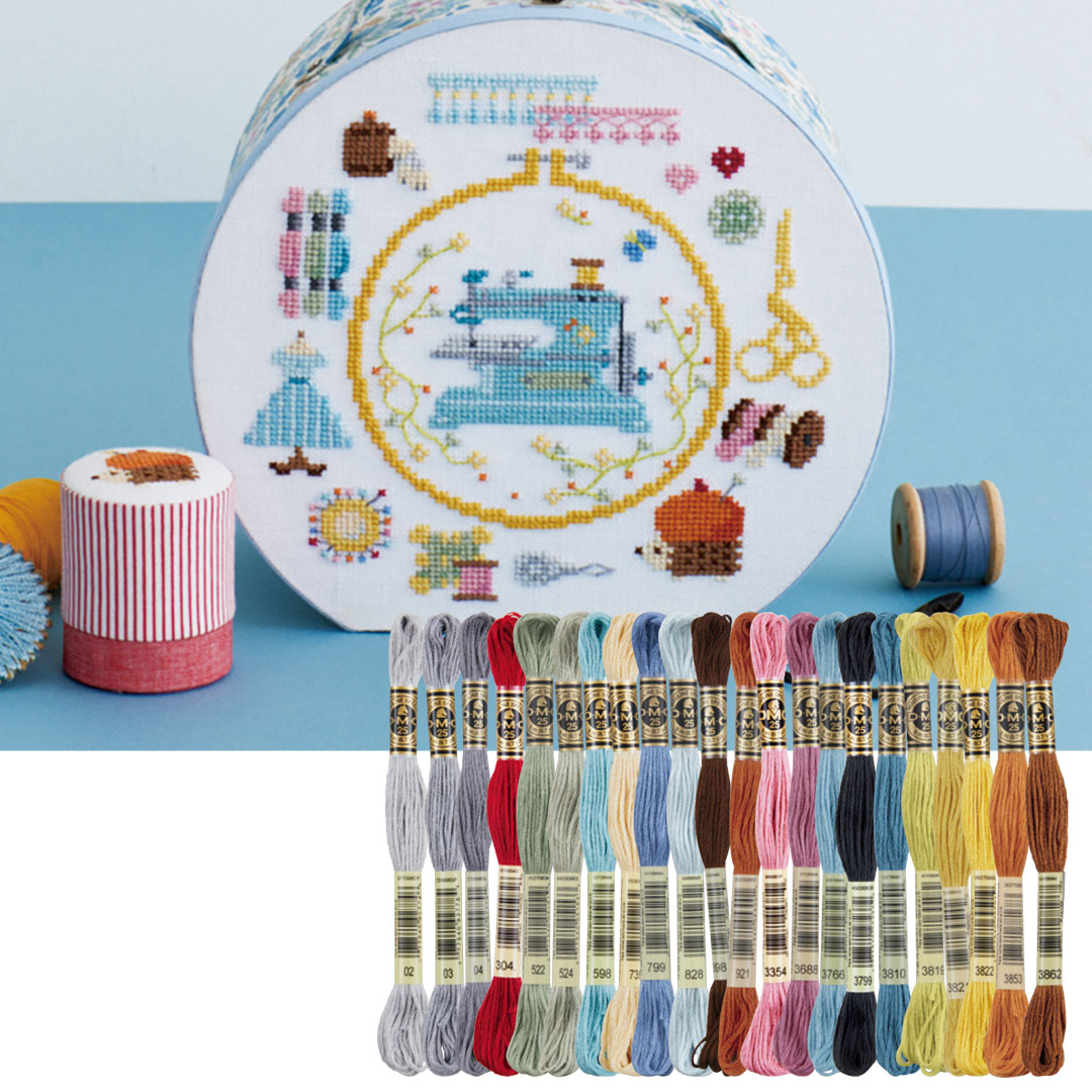 刺しゅうのお道具箱 ［糸セット］