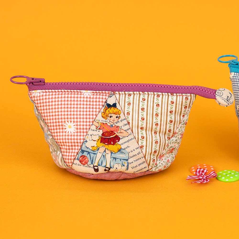 チアリ―ガールのポーチ［ピンク］