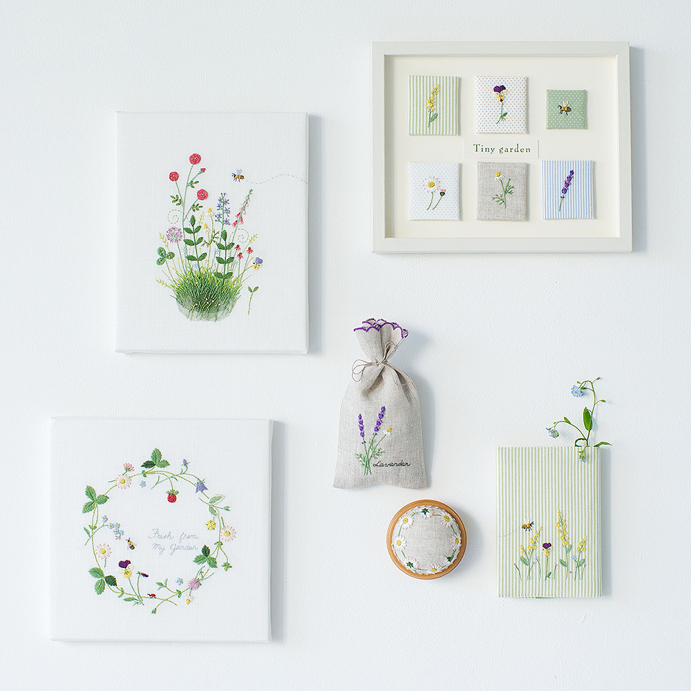 【刺しゅう通信講座】青木和子の刺しゅうレッスン