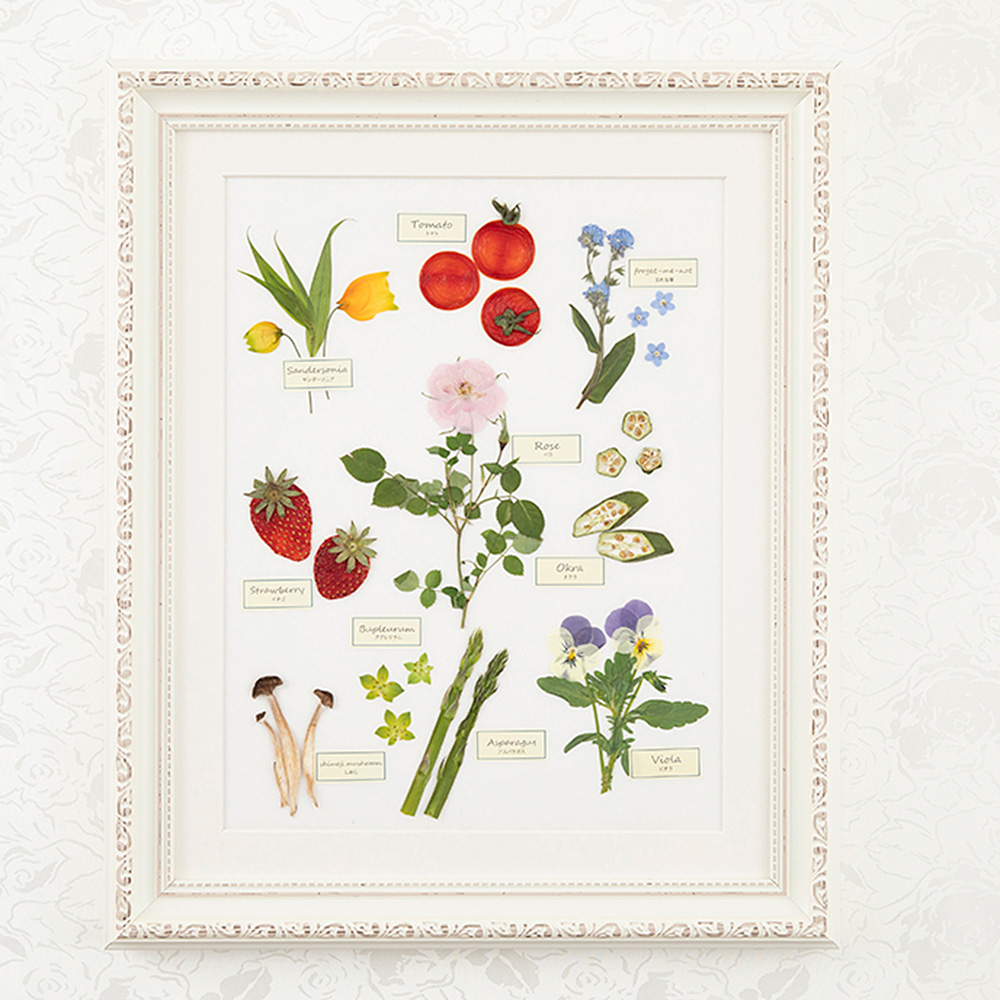 【押し花通信講座】押し花マスタープログラム