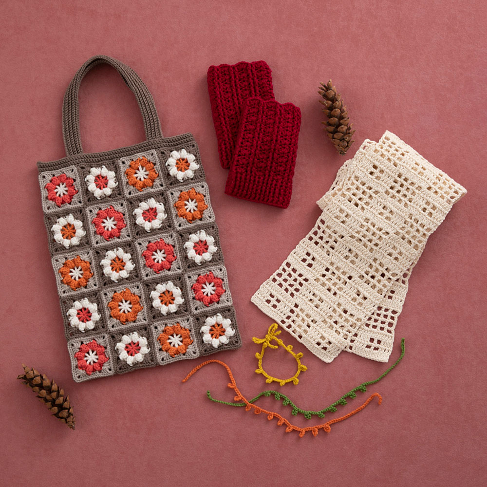 〈日本手芸普及協会通信講座〉かぎ針編み入門科