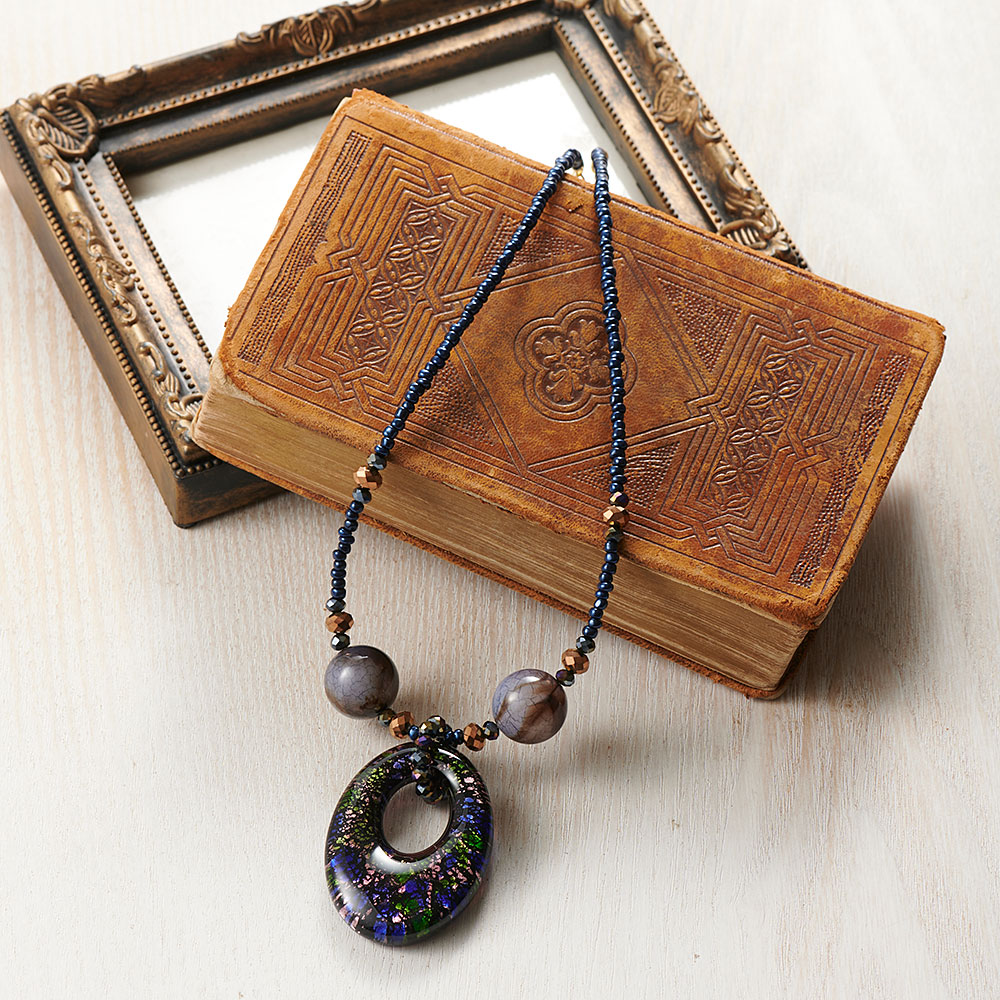 ベネチアンペンダント　ナイトコスモス