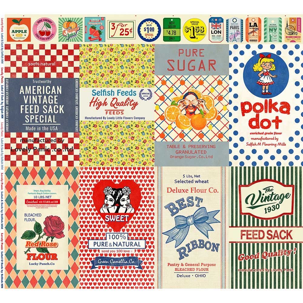 Lovely Panic［ラベル＆サック］パネル