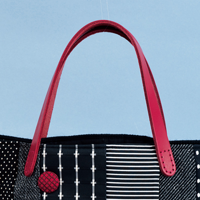 本革持ち手[赤]