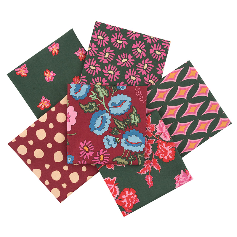 ノルディックガーデンドリーム 6枚セット［レッド］