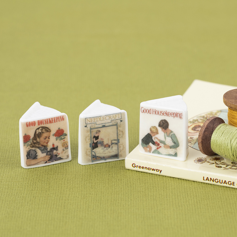 グッドハウスキーピングのブッグ型シンブル3個セット