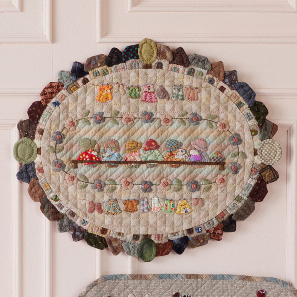 サンボンネット・スーの3Dオーバルタペストリー