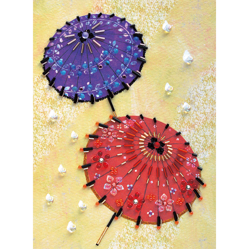 ビーズデコール［和傘］