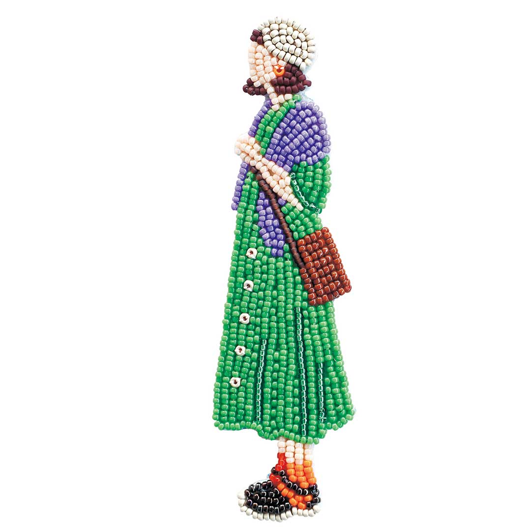 ビーズ刺しゅうキット Odekakeブローチ［ミュージアム］