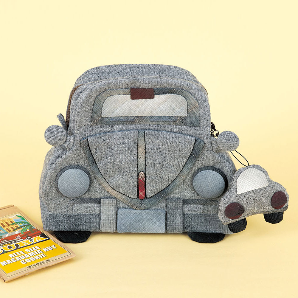 ポシェットにもなるポーチ 風に誘われて