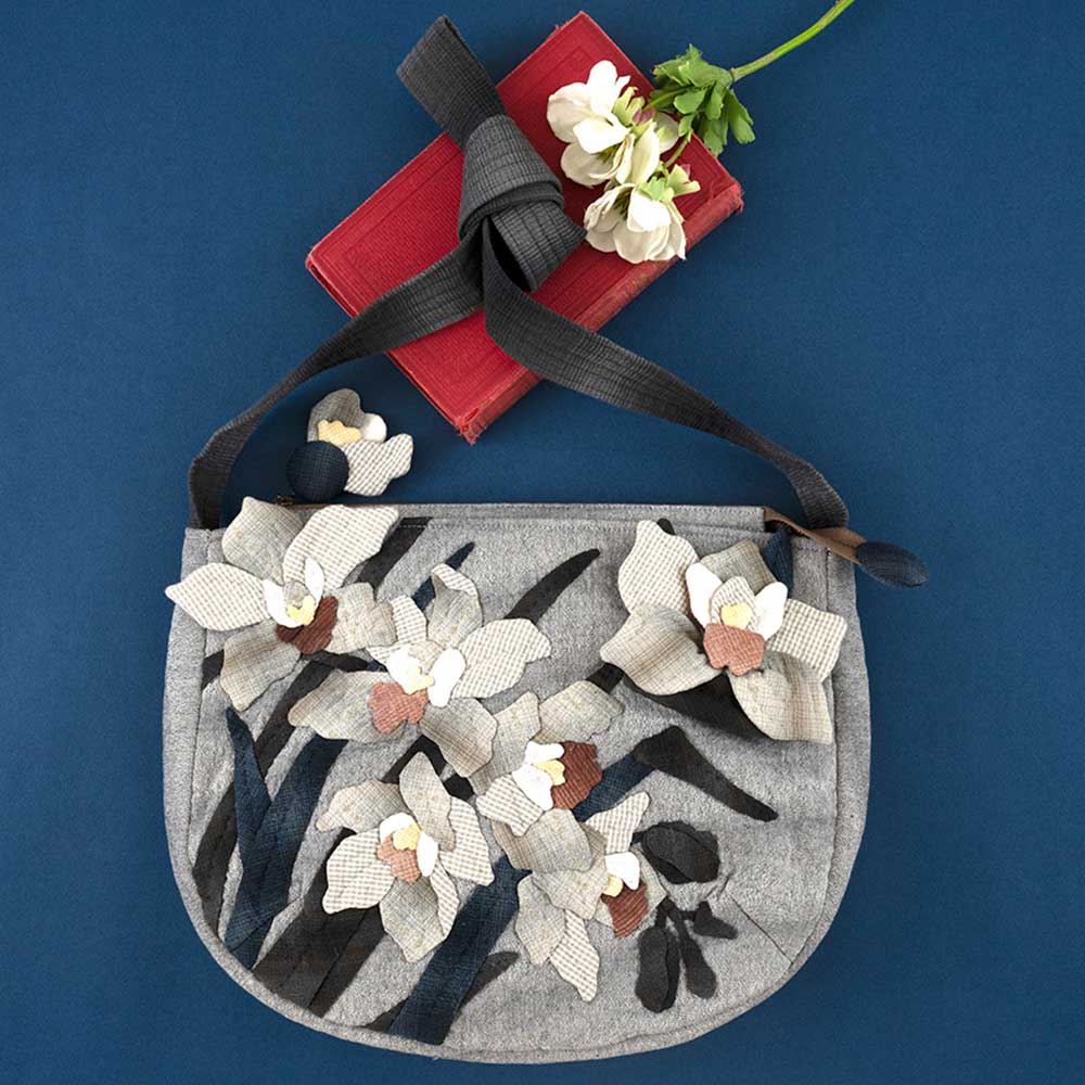 ショルダーバッグ シンビジューム